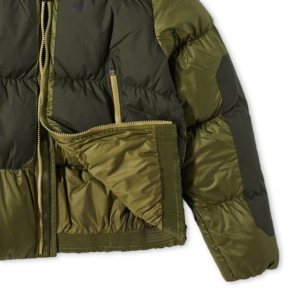 Nike Sportswear Therma-FIT Repel Puffer Coat Men's Jacket Green DD6978-326 - Picture 3 of 12